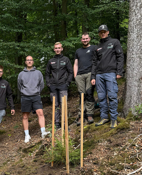Baum gepflanzt im Lohwald – unsere Teilnahme an der Baumpflanz-Challenge